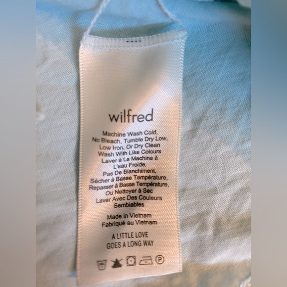 Aritzia Wilfred Size M Nissa Top - Picture 5 of 5